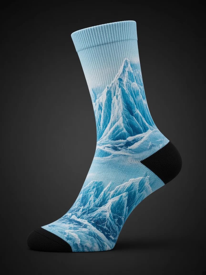 Glacier Crew — Ice you can wear above the shoe.